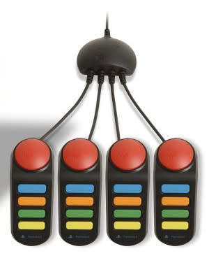 Buzz! The Music Quiz With Buzzers (Playstation 2) (PS2) (PAL)