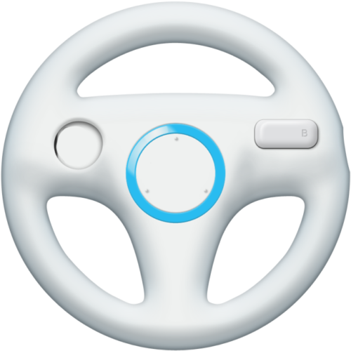 Clone Nintendo Wii Steering Wheel (Wii)(FREE SHIPPING)