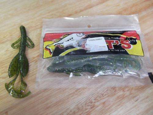 Pack of 5 Bass Soft Bait Lures