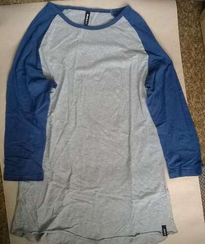 RVCA 3/4 Sleeve basball t-shirt size M