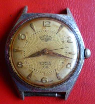 Antique Rotary Incabloc 17 Jewels Watch - Estate lot 125 - very late entry