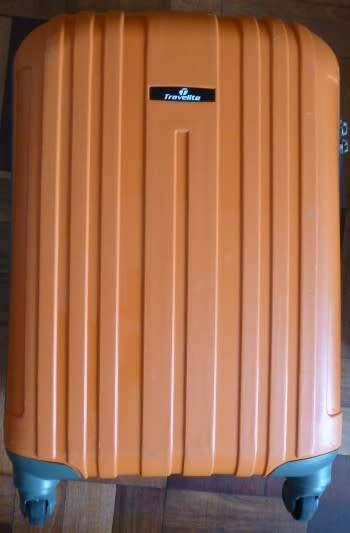 Travelite 55cm Orange Luggage in good condition