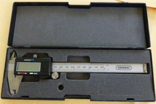 150mm Stainless Steel Digital Vernier Caliper in Box - Like new