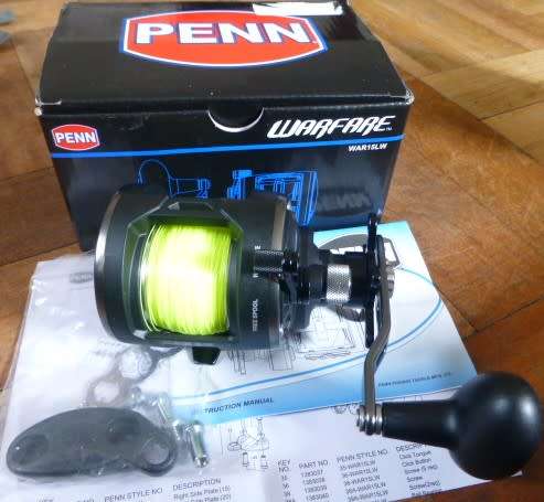 Penn Warfare WAR15LW Fishing Reel in Excellent Like New Conidtion