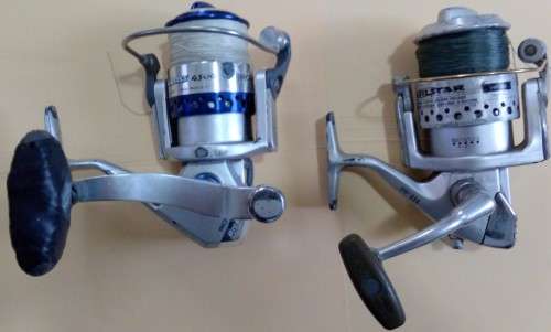 Lot of 2 spinning fishing reels