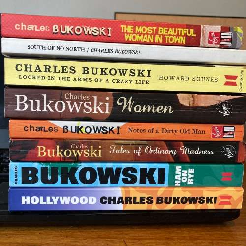 Charles Bukowski - Various Titles (8x books, including Ham on Rye, Hollywood)