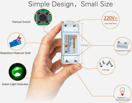 Sonoff ITEAD Smart Home WiFi Wireless Switch Module