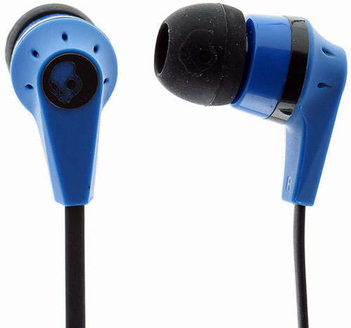 Skullcandy Ink'd 2.0 In-Ear Headphones with In-Line Microphone (Blue/Black)