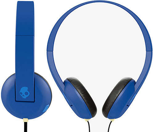 SKULLCANDY Uproar Headphones On-Ear with TapTech - Royal Blue