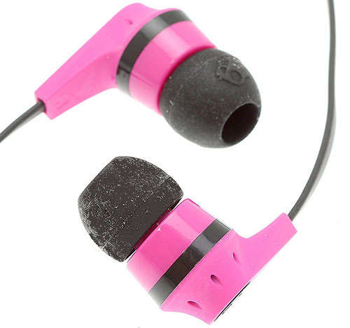 Skullcandy Ink'd 2.0 In-Ear Headphones with In-Line Microphone (Pink/Black)