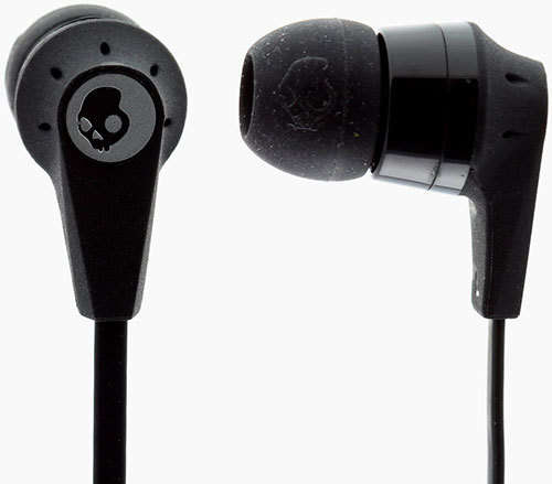 Skullcandy Ink'd 2.0 In-Ear Headphones with In-Line Microphone (Black)