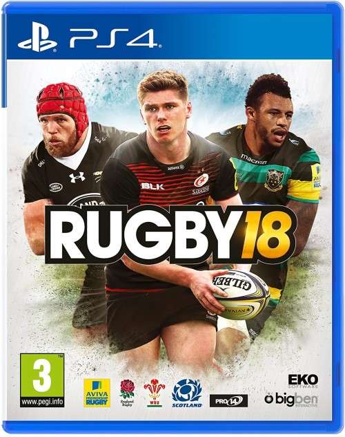 NEW SEALED: Rugby 18 (PS4)
