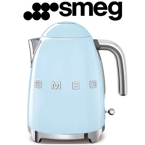 Smeg 1.7L Pastel Blue Retro Kettle- KLF03PBSA