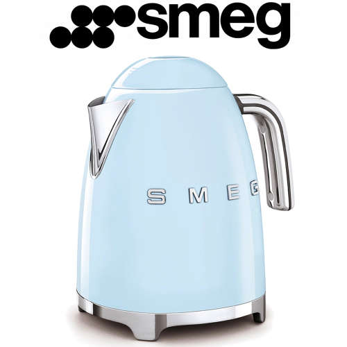 Smeg 1.7L Pastel Blue Retro Kettle- KLF03PBSA