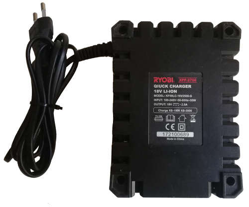 Ryobi 18V Lithium-Ion Quick Battery Charger XPP-2700
