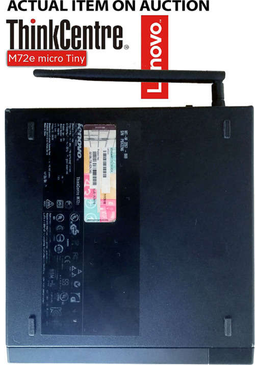 Lenovo ThinkCentre M72e Tiny Desktop (3267-B69) Intel Core i3-3220T @ 2.80GHz, 8GB Ram, 750GB HDD