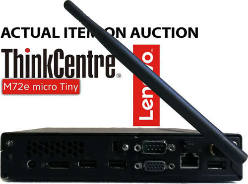 Lenovo ThinkCentre M72e Tiny Desktop (3267-B69) Intel Core i3-3220T @ 2.80GHz, 8GB Ram, 750GB HDD