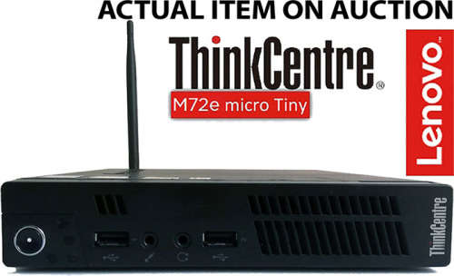 Lenovo ThinkCentre M72e Tiny Desktop (3267-B69) Intel Core i3-3220T @ 2.80GHz, 8GB Ram, 750GB HDD