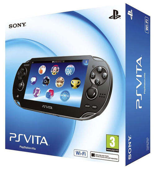 Sony PS Vita  Wi-Fi console + 4GB Memory Combo PCH-1004