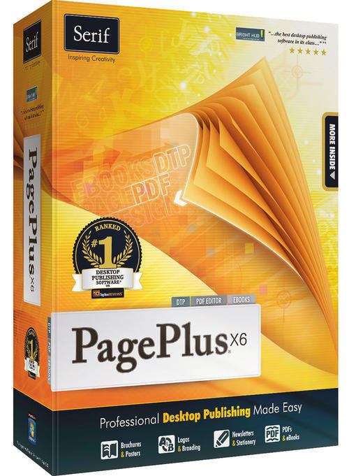 Serif PagePlus X6 for PC - Experience Supercharged Desktop Publishing