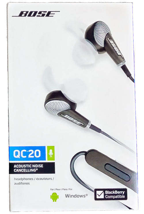 Bose QC 20 Acoustic Noise Cancelling Headphones