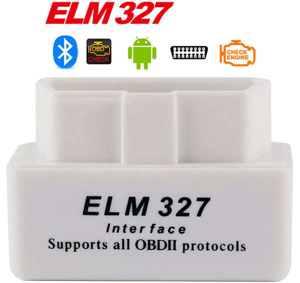 NEW Mini ELM327 V2.1 OBD2 II Bluetooth Diagnostic Car Auto Interface Scanner