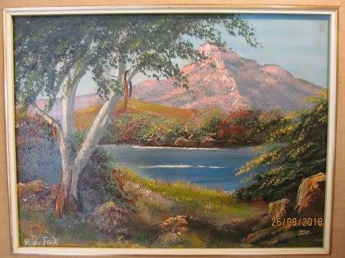 S. African Landscape Painting
