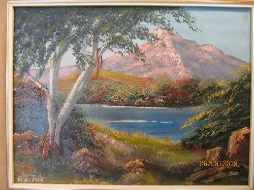S. African Landscape Painting