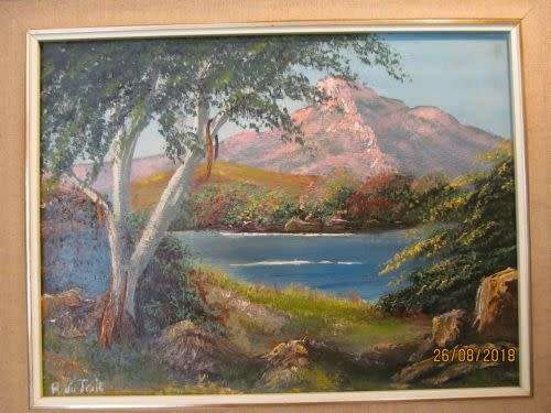 S. African Landscape Painting