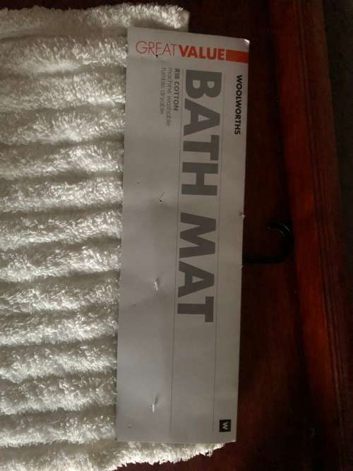 **New** Woolworths Bath Mat