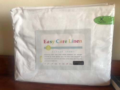 **NEW**GLODINA   Fitted Sheet KING**SEALED**