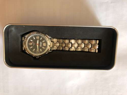 **BRAND NEW** JEEP MENS UNITED STATES 3H QUARTZ WORN RUGGED LOOK WATCH