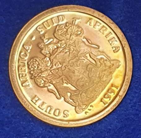 1991 Proof Set in SA Mint box