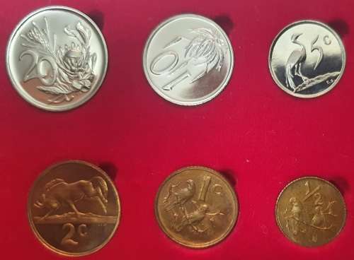1977 Proof Set with Silver R1 ~ SA Mint Longproof ~ NO GOLD
