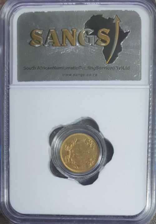 1855 USA Dollar Gold Graded F Details