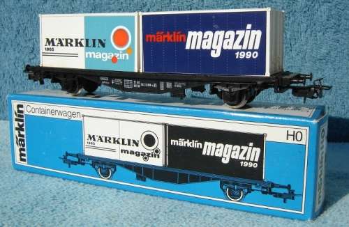 Marklin HO Gauge Container Wagon No. 84670