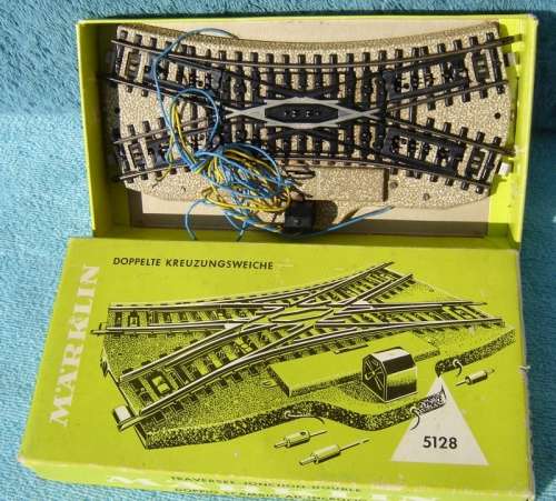 Marklin HO gauge Double slip switch No. 5128