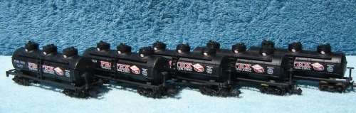 Life-Like N Gauge 5 Tank Wagons