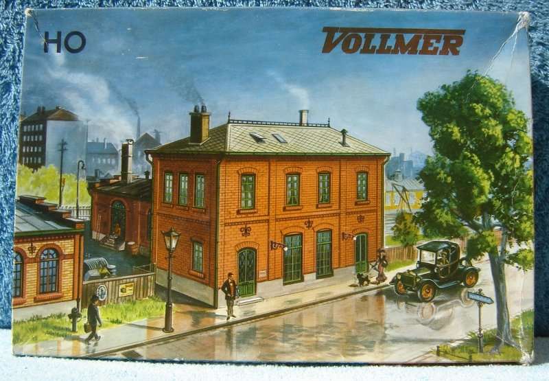Vollmer HO Gauge Very Rare Old Fashioned Factory Building