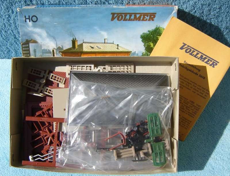 Vollmer HO Gauge Very Rare Old Fashioned Factory Building