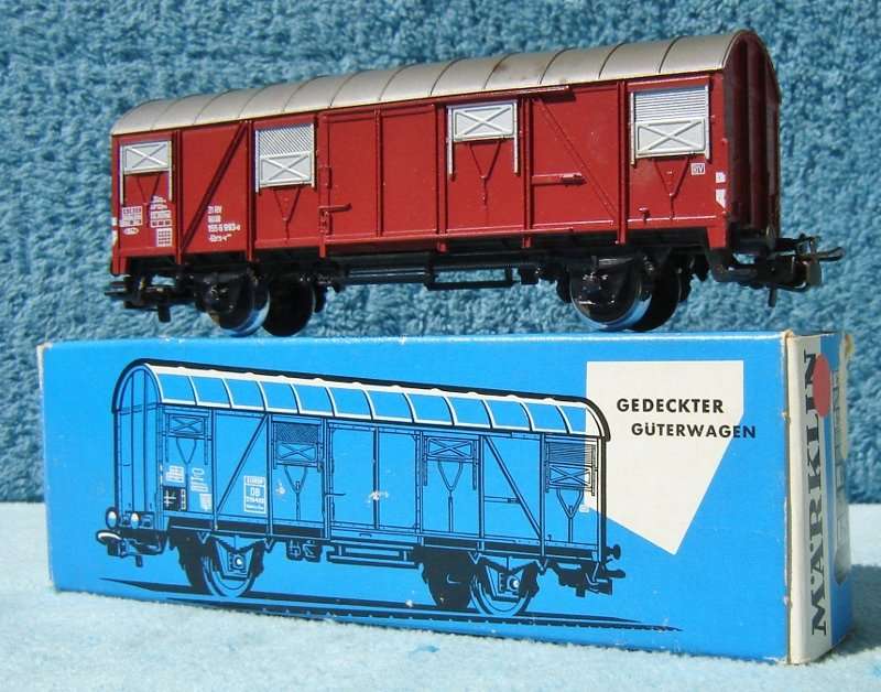 Marklin HO gauge Box Wagon No. 4627