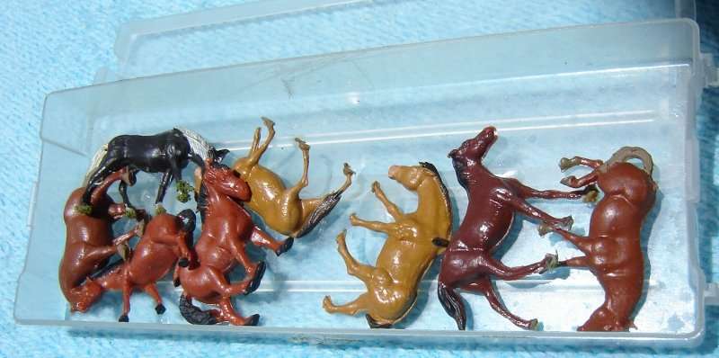HO gauge Horses