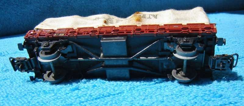 Marklin HO gauge Rare Flat Wagon with Canvas Cover