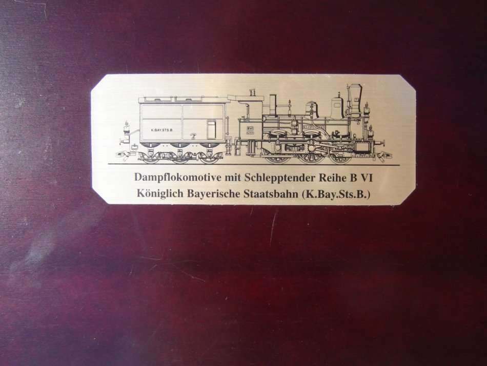 Marklin HO gauge K.Bay Steam Locomotive No. 37974 - MFX