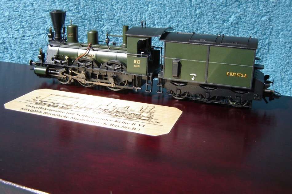 Marklin HO gauge K.Bay Steam Locomotive No. 37974 - MFX