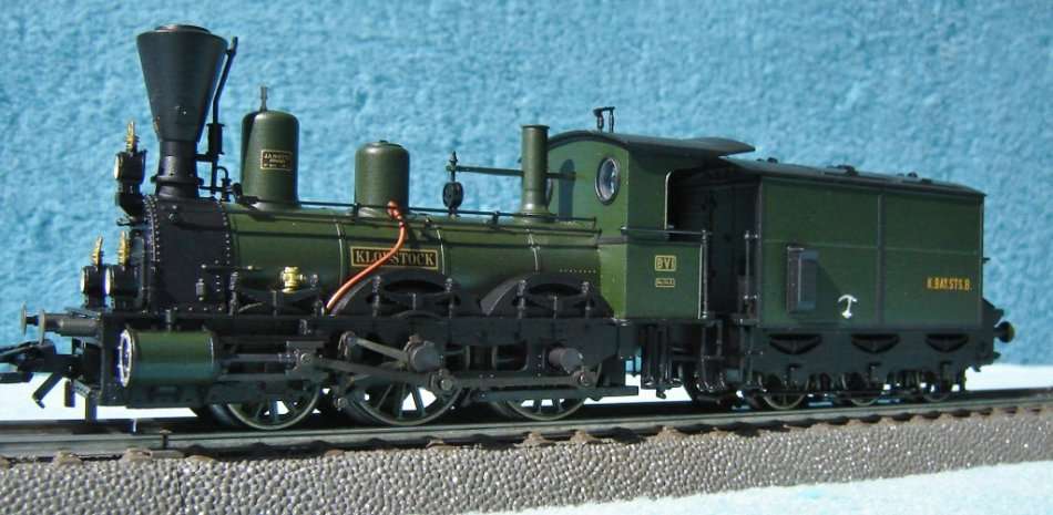 Marklin HO gauge K.Bay Steam Locomotive No. 37974 - MFX