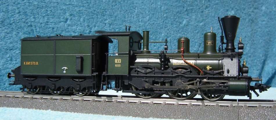 Marklin HO gauge K.Bay Steam Locomotive No. 37974 - MFX