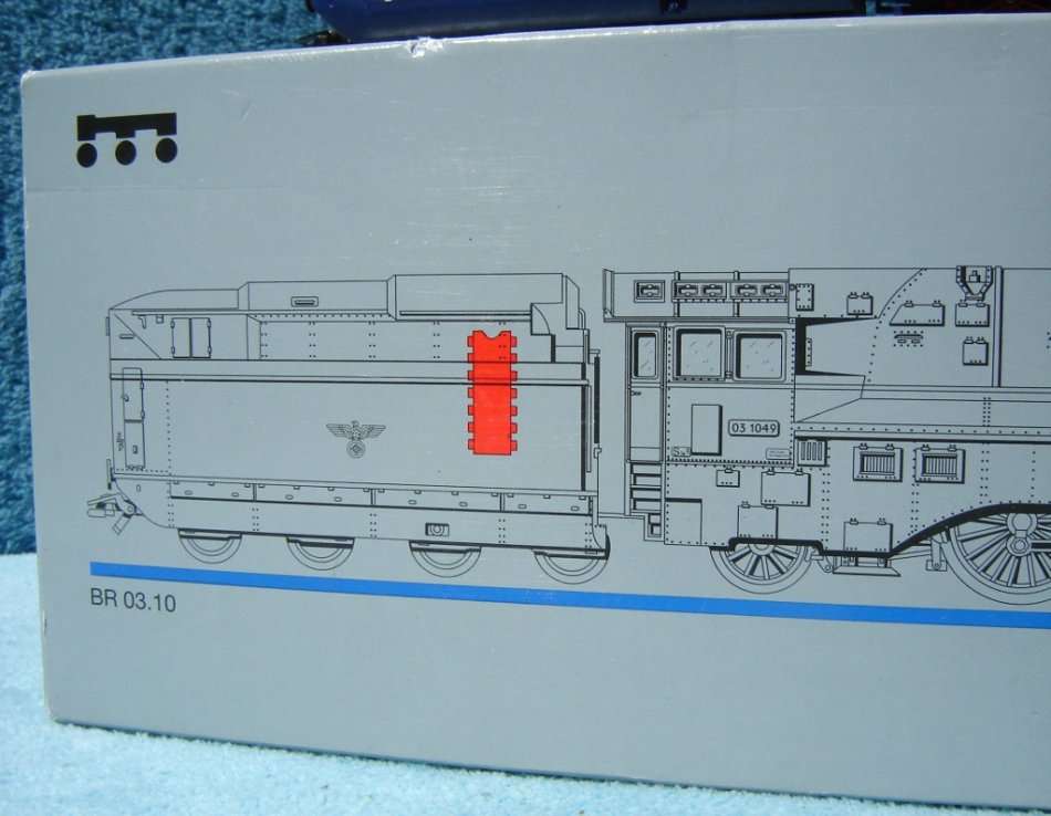 Marklin HO gauge BR03 Streamline Steam Locomotive No. 3789 - Digital