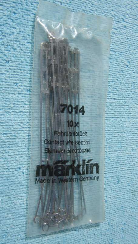 Marklin HO gauge Contact Wire Section No. 7014