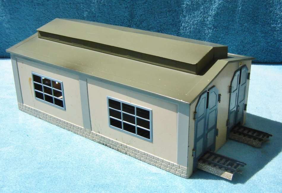 Marklin HO gauge Rare Metal 2 Stall Engine Shed No. 7029